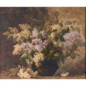 WATERCOLOR, PAUL DE LONGPRE Pa