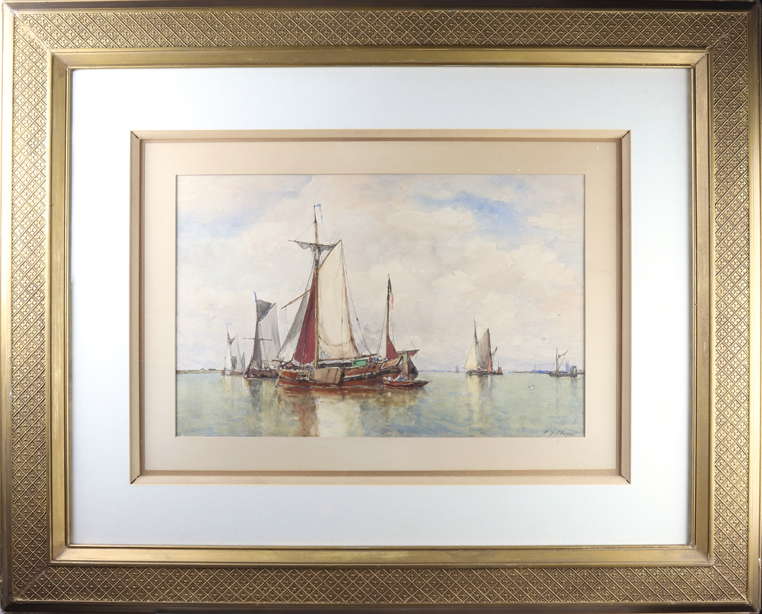 WATERCOLOR, PAUL JEAN CLAYS Paul