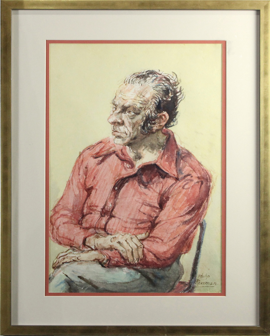 WATERCOLOR, PHILIP REISMAN Philip