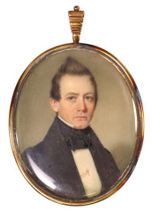 WATERCOLOR PORTRAIT MINIATURE