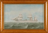 WATERCOLOR PORTRAIT OF THE H.M