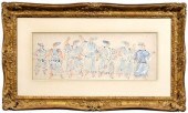 Watercolor, Raoul Dufy (French