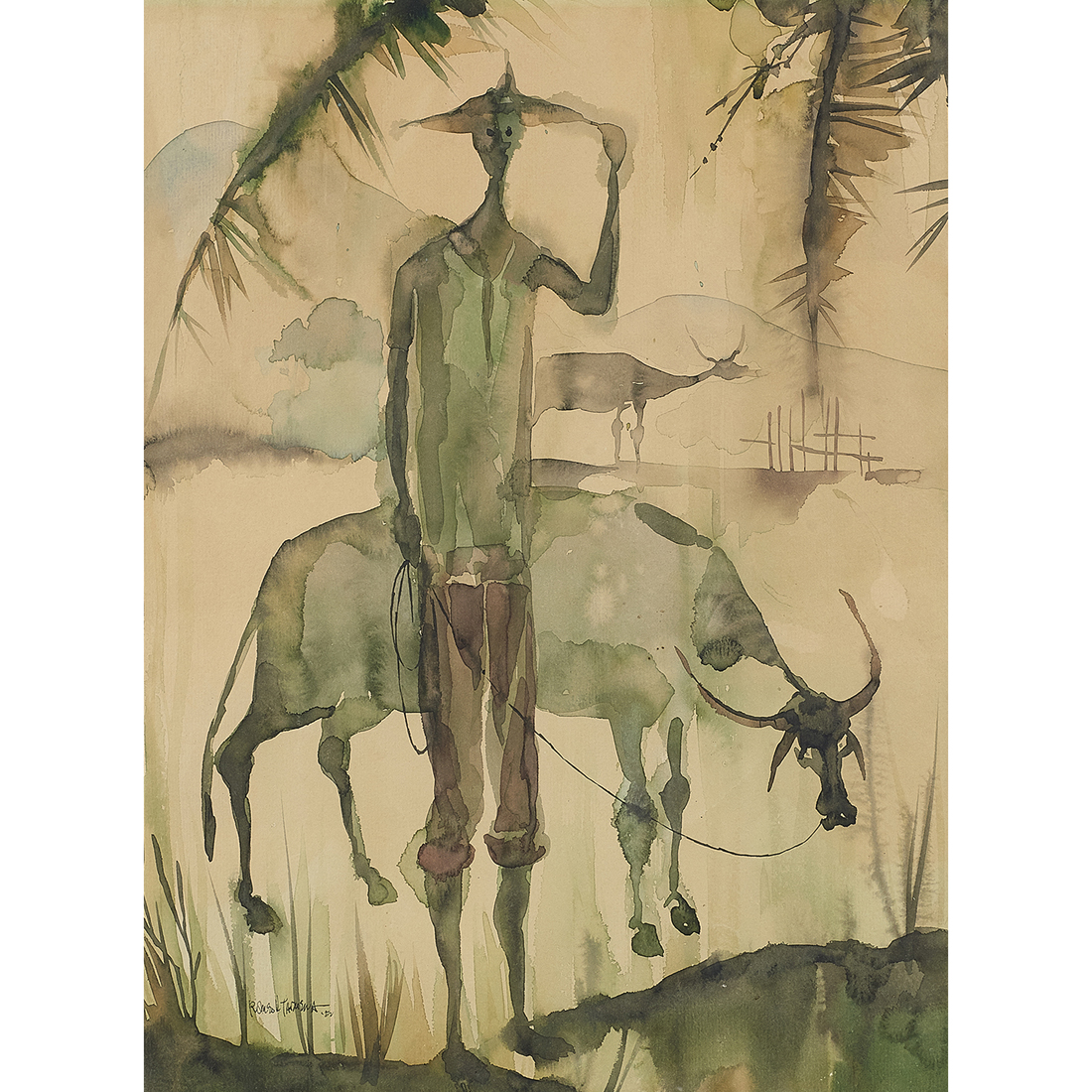 WATERCOLOR, ROMEO TABUENA Romeo