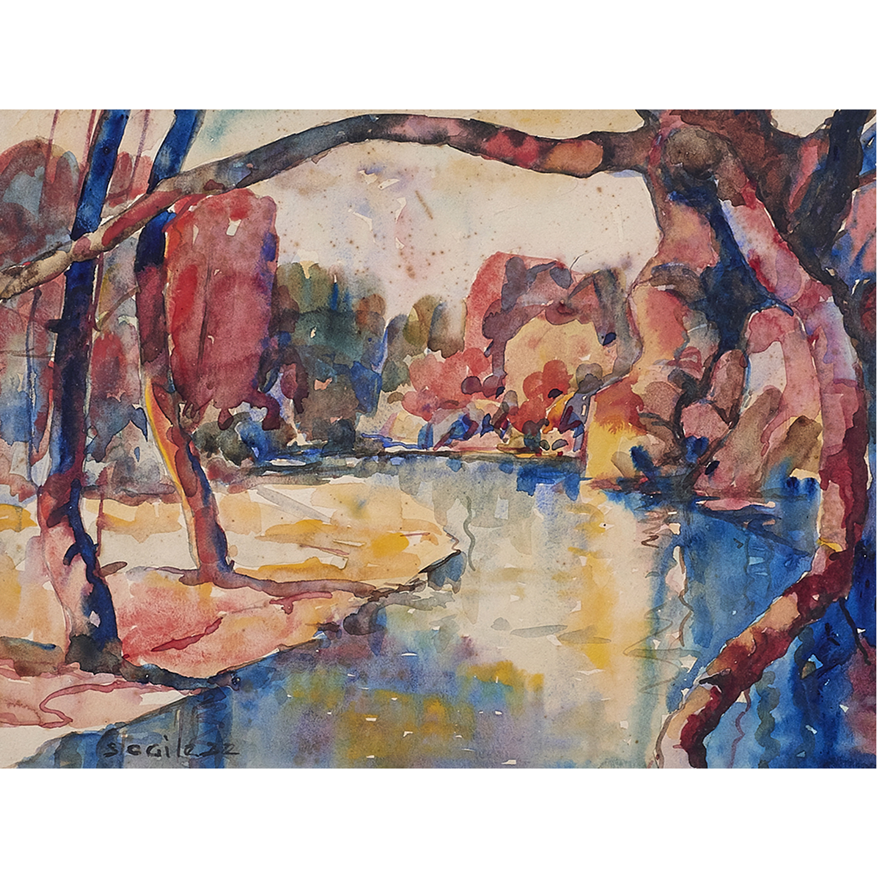 WATERCOLOR, SELDEN CONNOR GILE