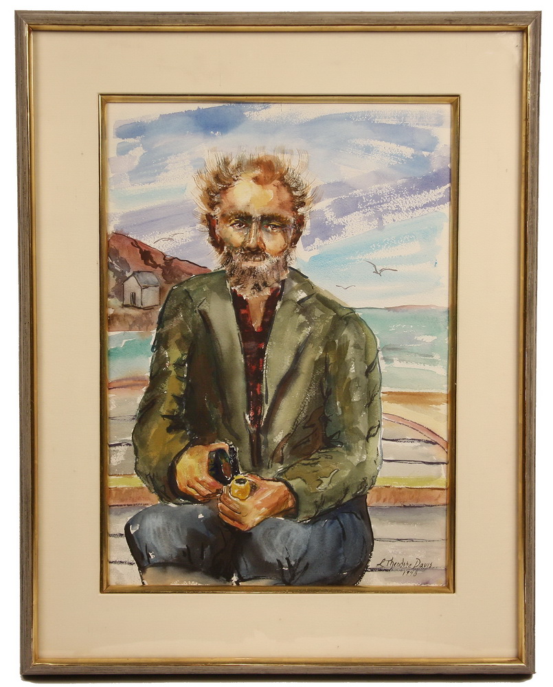 WATERCOLOR - 'The Hermit of Manana'