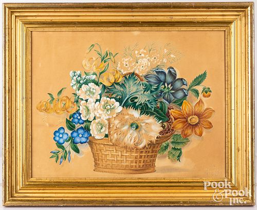 WATERCOLOR THEOREM OF A BASKET OF