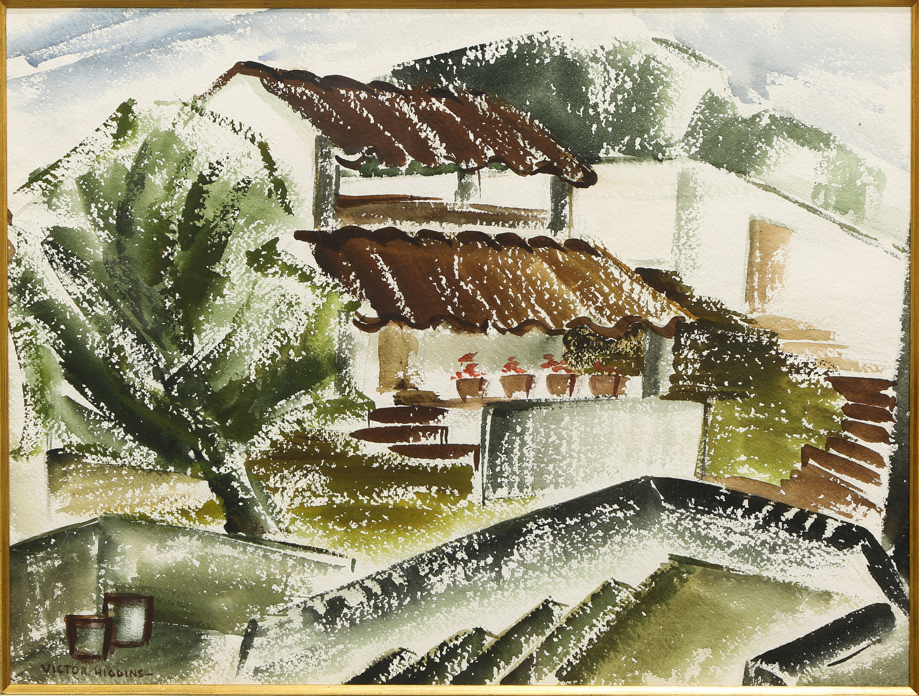 WATERCOLOR, VICTOR HIGGINS Victor