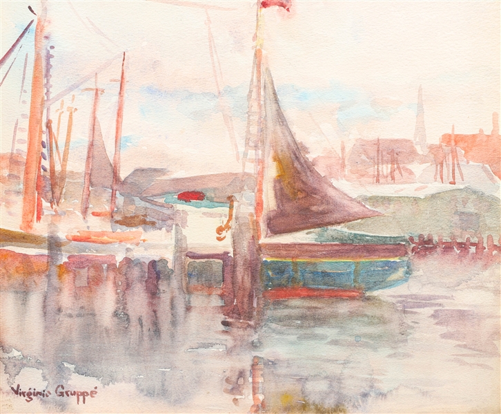Watercolor Virginia Gruppe