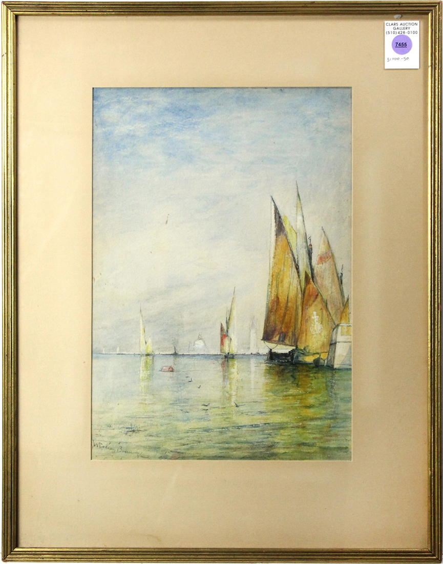 WATERCOLOR, WILLIAM GEDNEY BUNCE