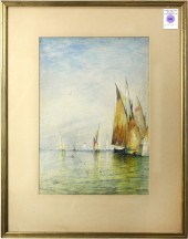 WATERCOLOR, WILLIAM GEDNEY BUN