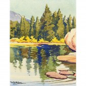 WATERCOLOR, WILLIAM SELTZER RI