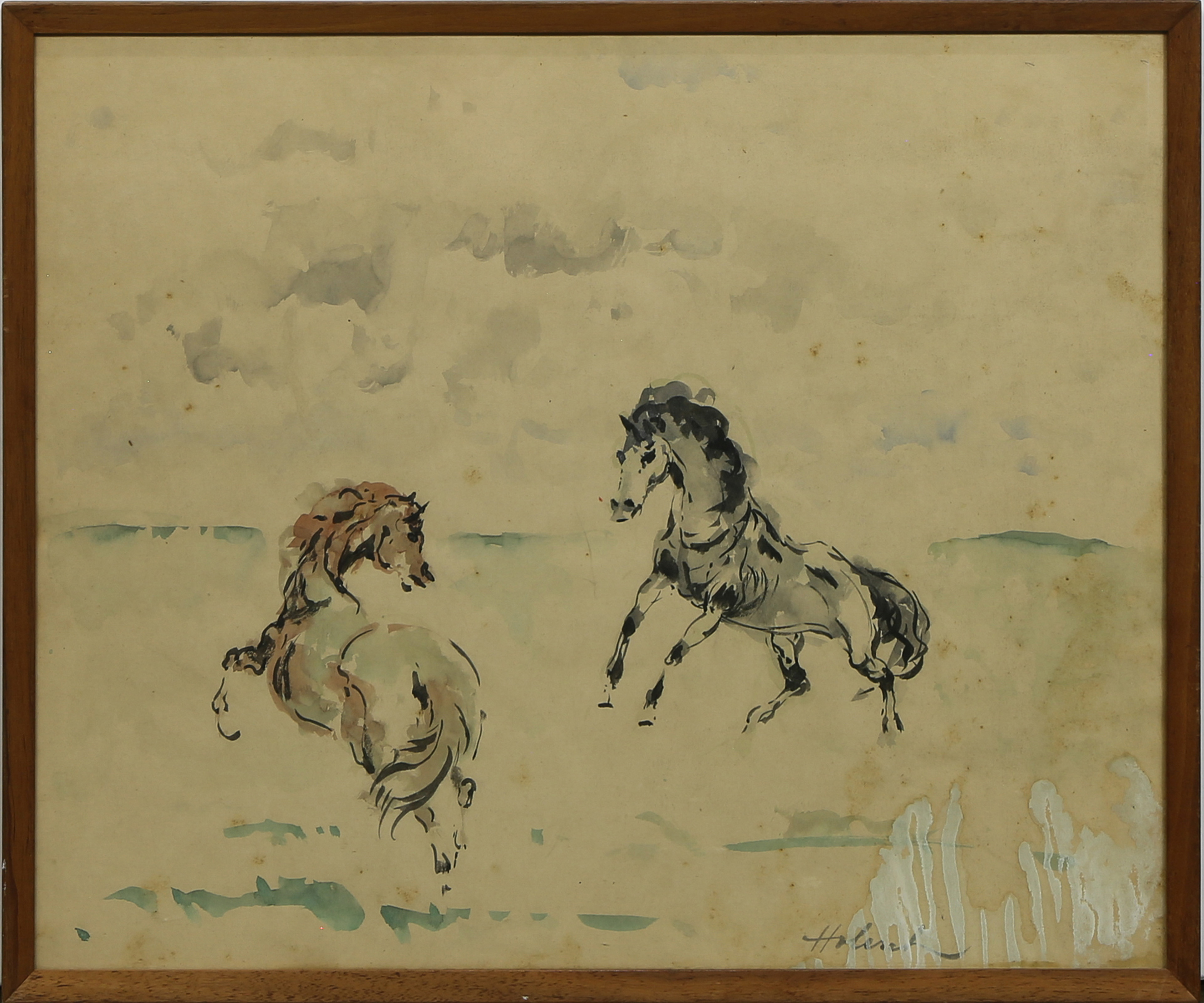 WATERCOLORS, DENES DE HOLESCH