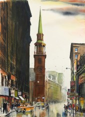 WATERCOLORS, JOSEPH FREDERIC (