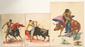 Watercolors of Spanish Matador