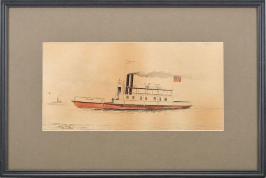 WATERCOLOUR OF THE "TRANSIT"A