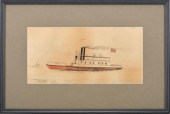 WATERCOLOUR OF THE "TRANSIT"A