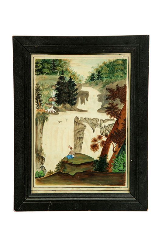 WATERFALL LANDSCAPE (AMERICAN  LATE