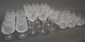 WATERFORD 35-PIECE CUT CRYSTAL