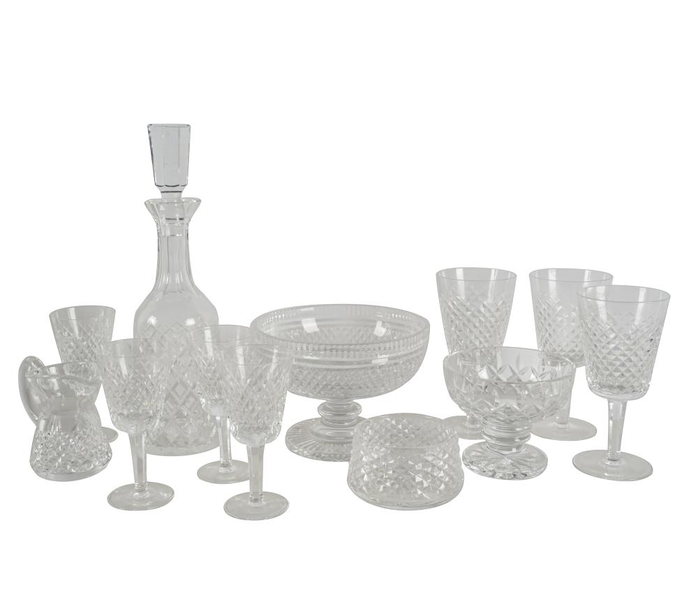 WATERFORD "ALANA" CRYSTAL PARTIAL