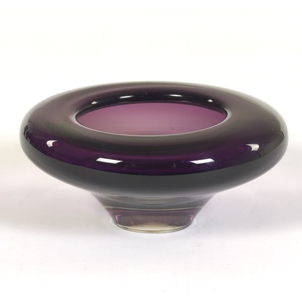 WATERFORD AMETHYST CRYSTAL GLASS