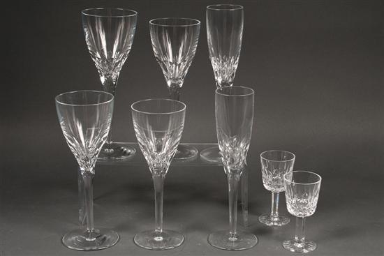 Waterford crystal 36-piece stemware