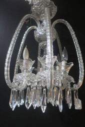 WATERFORD CRYSTAL 6 ARM CHANDE