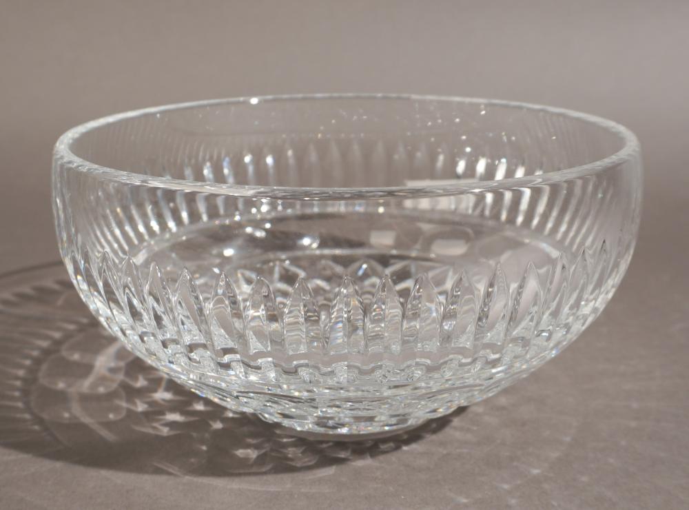 WATERFORD CRYSTAL BOWL, 4 1/2 X 9
