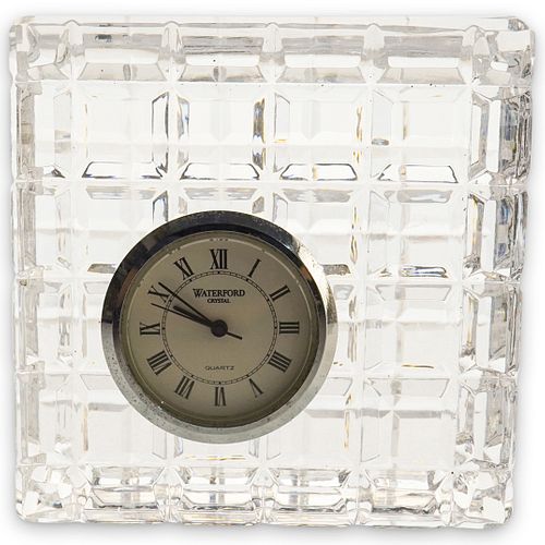 WATERFORD CRYSTAL CLOCKDESCRIPTION: