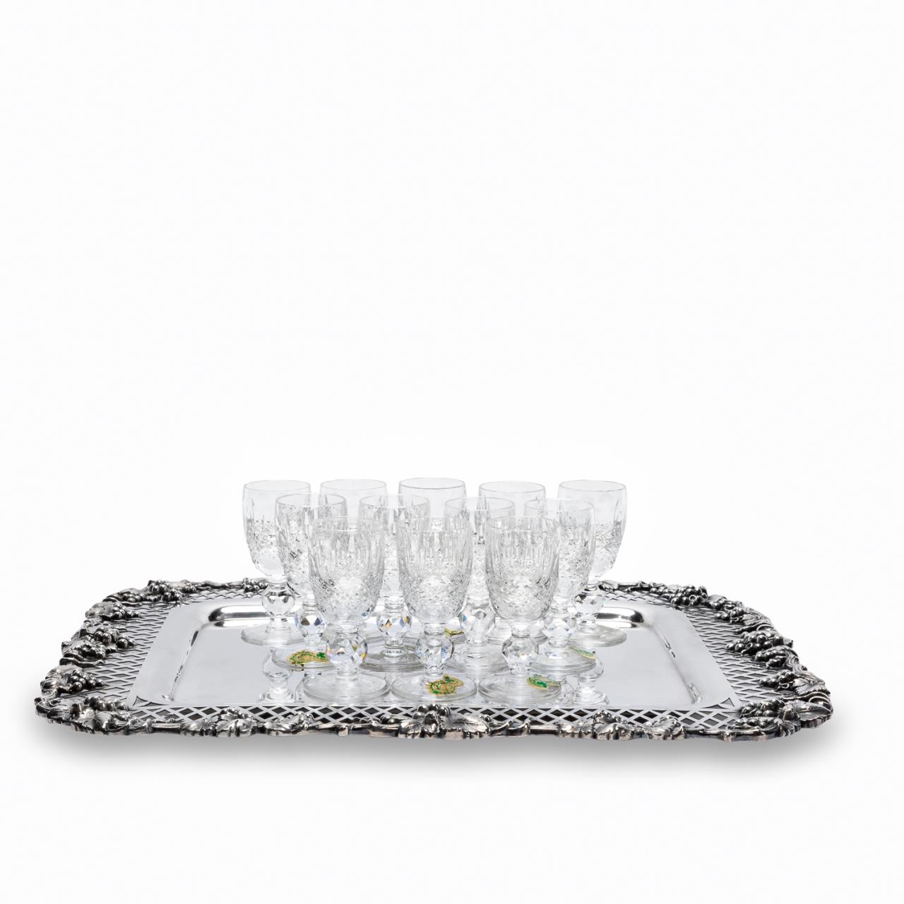WATERFORD CRYSTAL CORDIALS & GORHAM