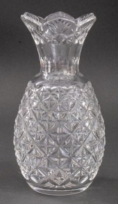 WATERFORD CRYSTAL CUT PINEAPPL