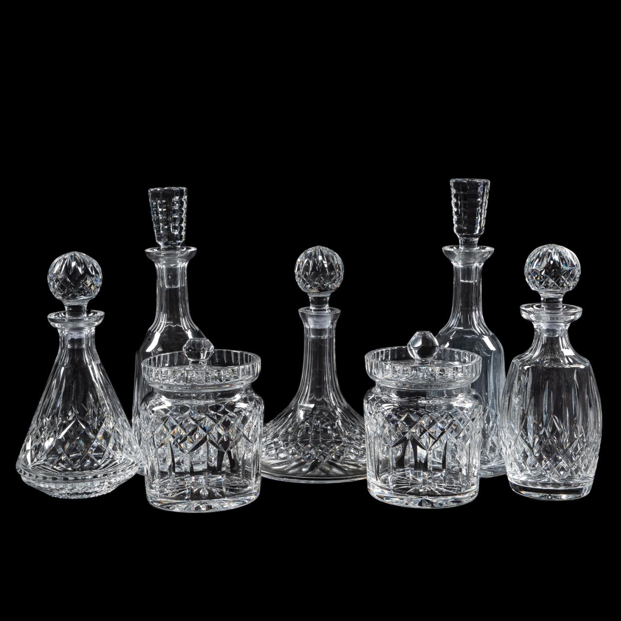 WATERFORD CRYSTAL DECANTERS &