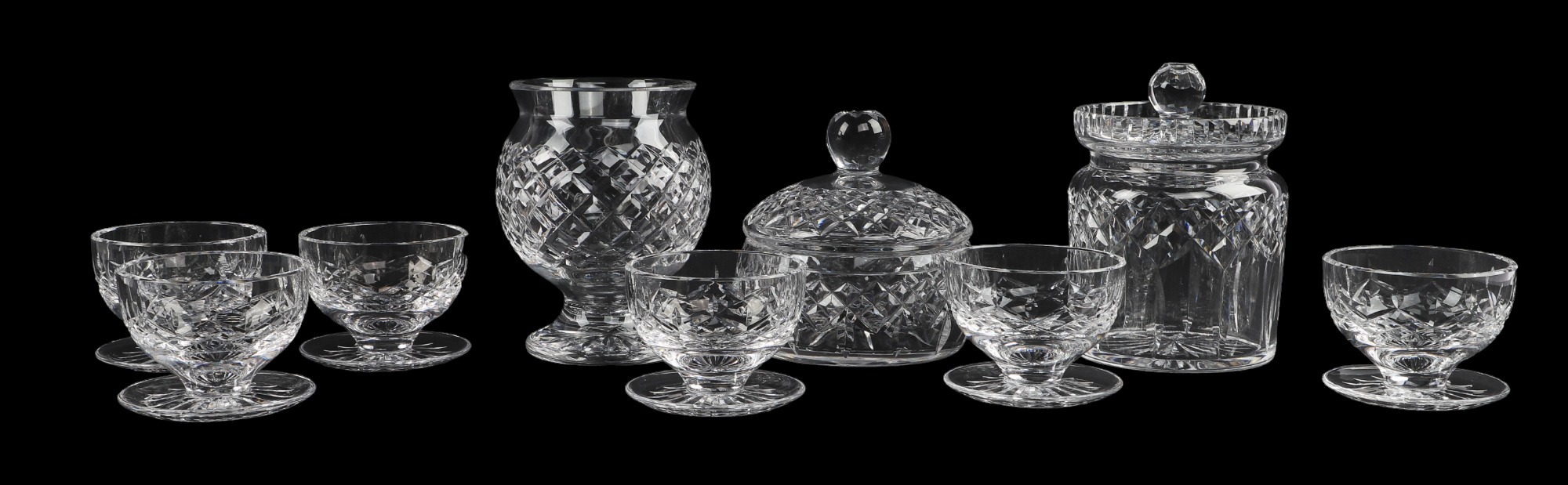 Waterford crystal dessert bowls and