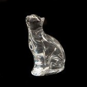 WATERFORD CRYSTAL FIGURINE CAT