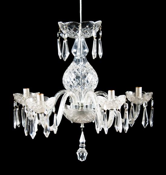 Waterford crystal five-light