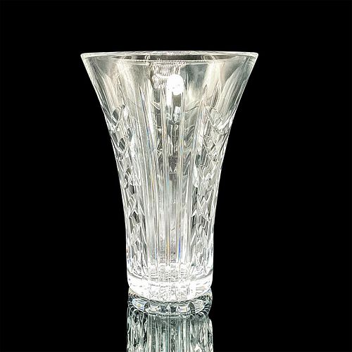 WATERFORD CRYSTAL FLORAL VASEA