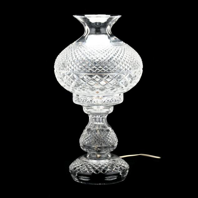 WATERFORD CRYSTAL HURRICANE TABLE