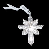 WATERFORD CRYSTAL ORNAMENT, ST
