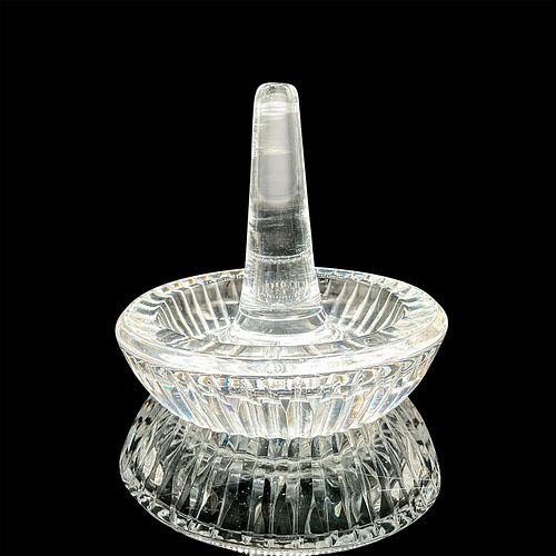 WATERFORD CRYSTAL RING DISHIn clear