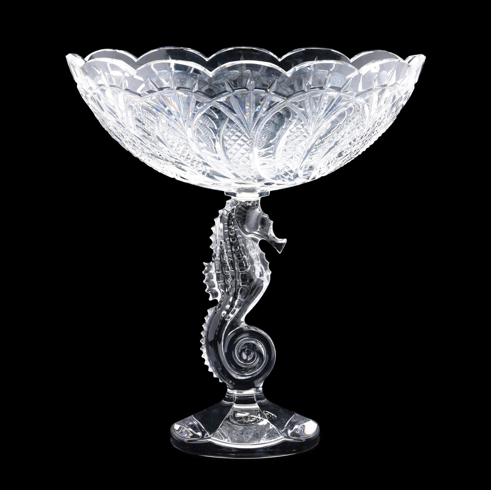 WATERFORD CRYSTAL SEAHORSE
