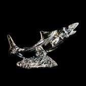 WATERFORD CRYSTAL SHARK FIGURI