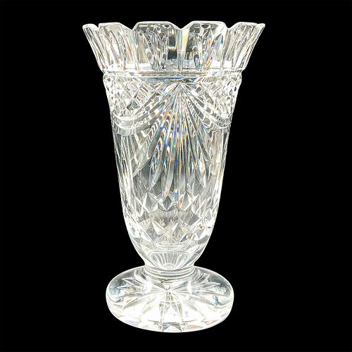 WATERFORD CRYSTAL SOCIETY VASE,