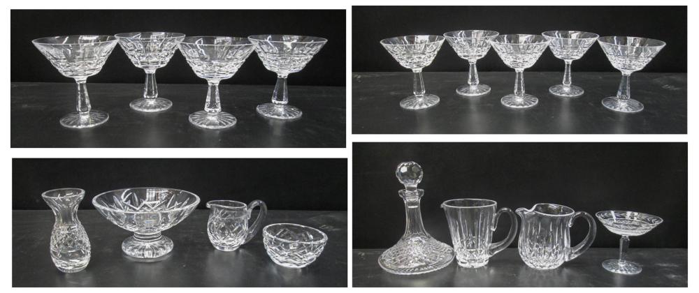 WATERFORD CRYSTAL STEMWARE AND