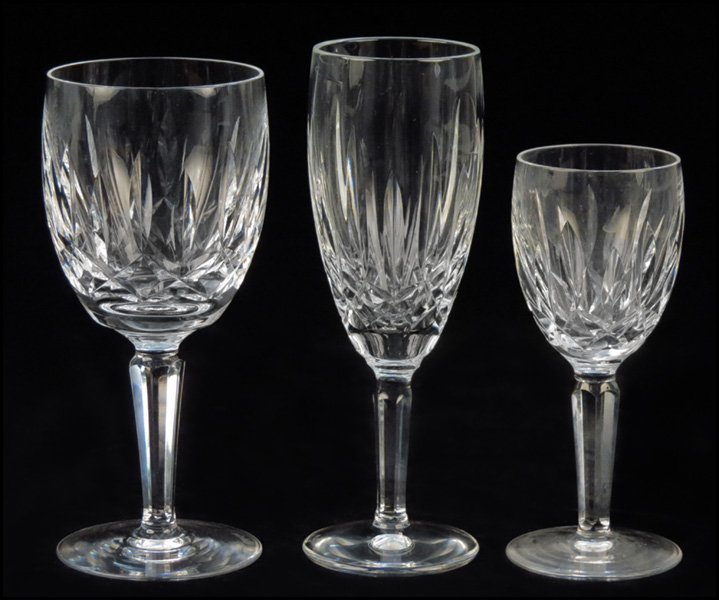 WATERFORD CRYSTAL STEMWARE SERVICE.