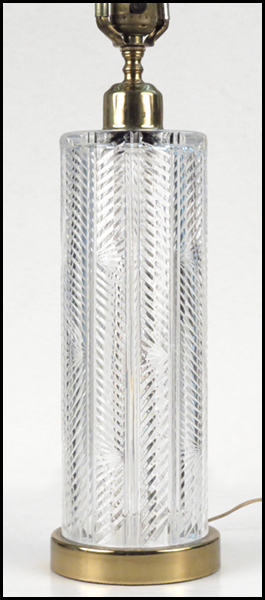 WATERFORD CRYSTAL TABLE LAMP.