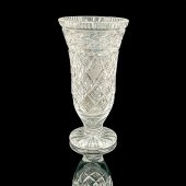 WATERFORD CRYSTAL VASEHand cut