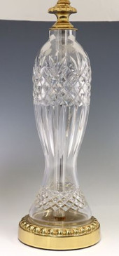 WATERFORD CUT CRYSTAL BALUSTER