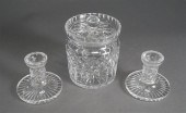 WATERFORD CUT CRYSTAL BISCUIT
