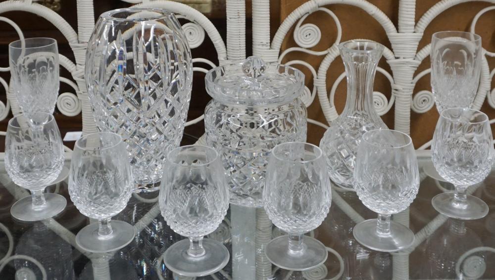 WATERFORD CUT CRYSTAL BISCUIT