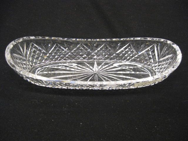 Waterford Cut Crystal Celery Dish