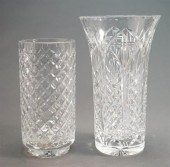 WATERFORD CUT CRYSTAL CYLINDRI